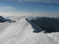 11_Percorso di salita e panorama dal Castore